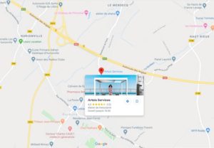 Accés à Artois Services