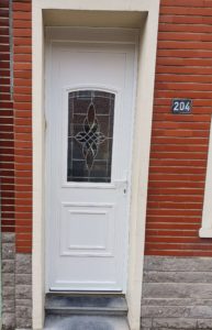 Porte d'entrée PVC Artois Services, Lillers 62