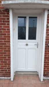 Porte d'entrée PVC Artois Services, Lillers 62