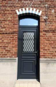 Porte d'entrée PVC Artois Services, Lillers 62
